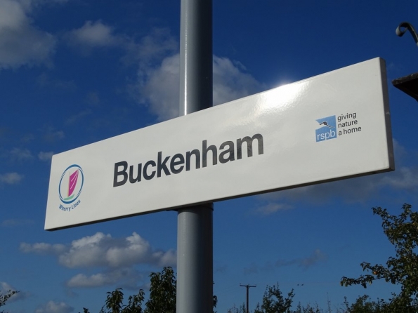 Buckenham railway station