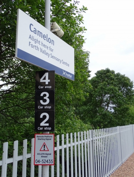 Camelon railway station