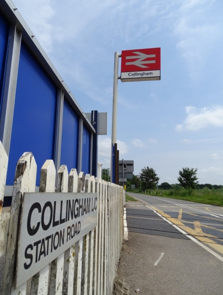 Collingham railway station