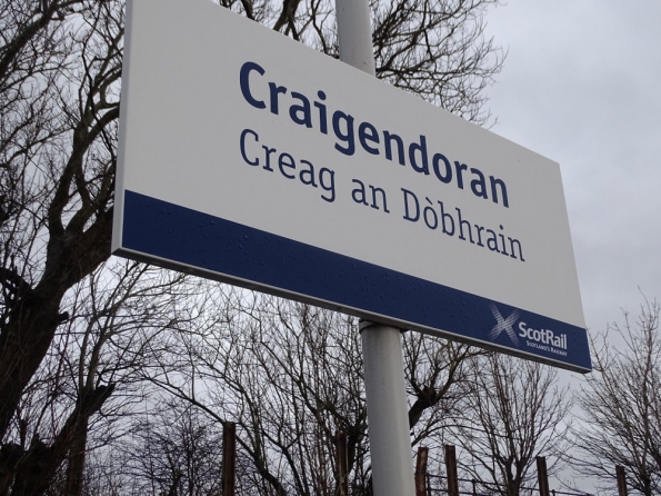 Craigendoran railway station