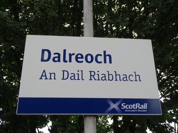 Dalreoch railway station
