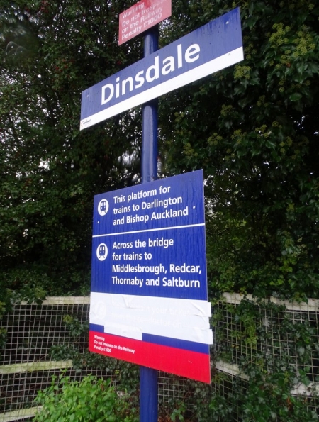 Dinsdale railway station