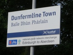 Dunfermline Town railway station