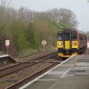 Class 153 at Elton and Orston railway station