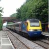 InterCity 125 passing Elton and Orston railway station