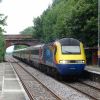 InterCity 125 passing Elton and Orston railway station