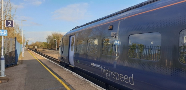 Class 395 at Folkestone West railway station