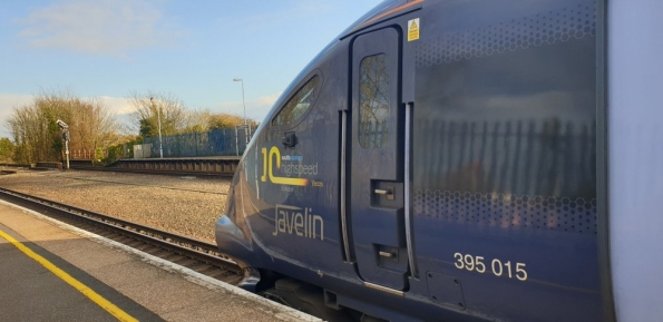 Class 395 at Folkestone West railway station