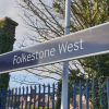 Folkestone West railway station