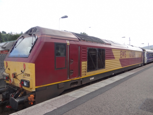 Class 67 at Fort William railway station