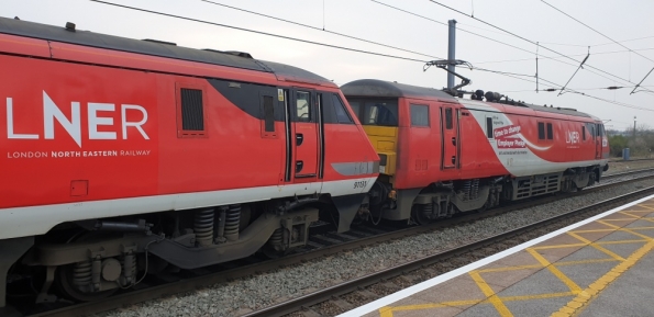 LNER Class 91 double-header