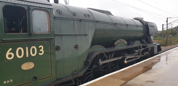 LNER Class A3 4472 Flying Scotsman at Grantham
