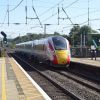 LNER Class 800 Azuma 5 car at Grantham railway station