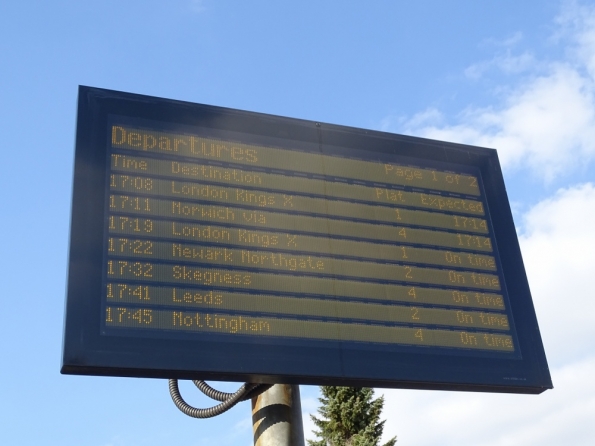 Grantham railway station