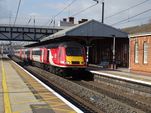 InterCity 125 at Grantham railway station