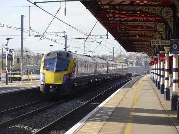 Class 180 at Grantham railway station