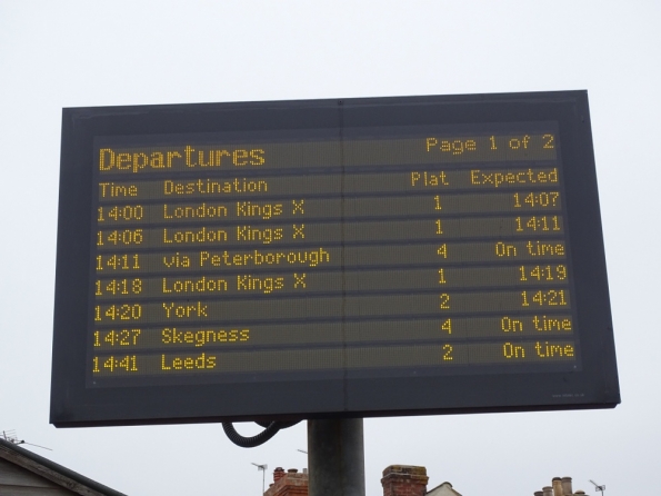 Grantham railway station