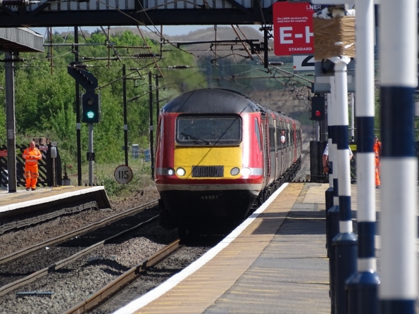 LNER Class 43 at Grantham railway station