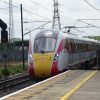 LNER Azuma at Grantham railway station