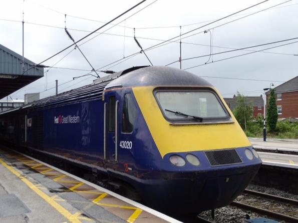 Hull Train at Grantham railway station