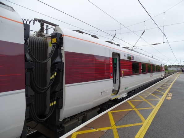 LNER Azuma at Grantham railway station