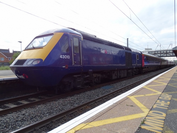 Class 43 at Grantham railway station