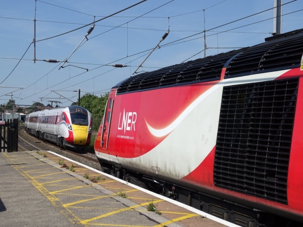 Old, meets new at Grantham railway station