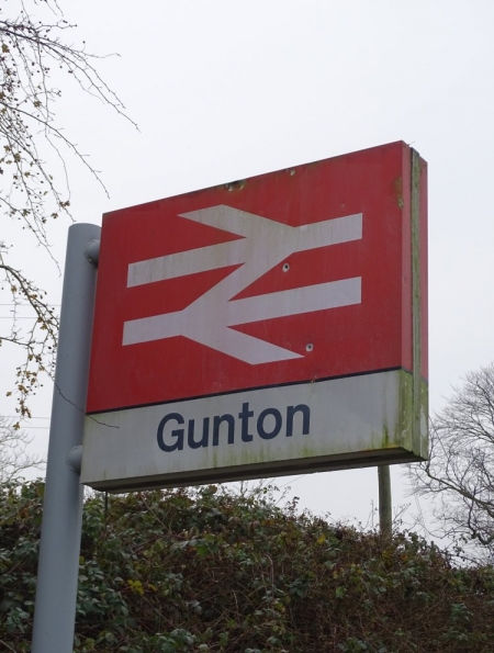Gunton railway station