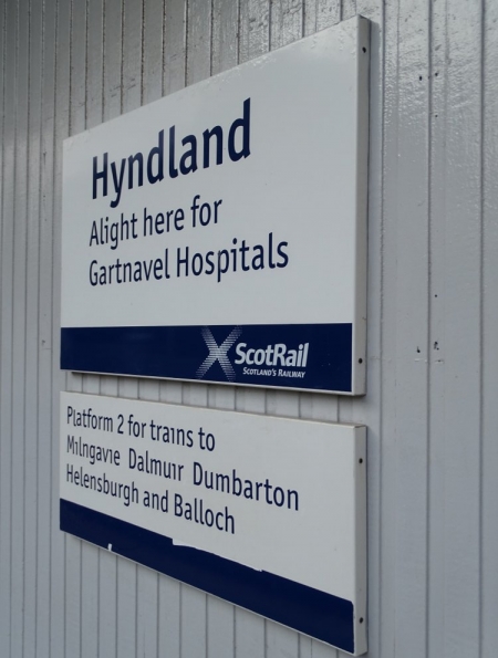 Hyndland railway station
