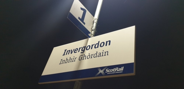 Invergordon railway station