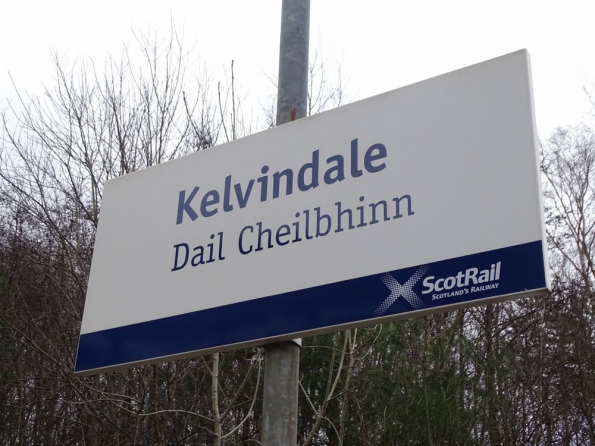 Kelvindale railway station