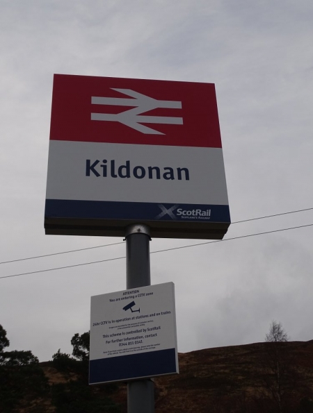 Kildonan railway station