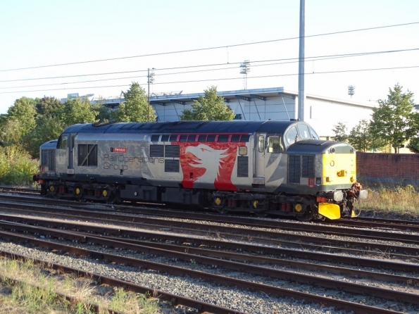 Class 37 at Norwich railway station