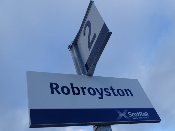 Robroyston railway station