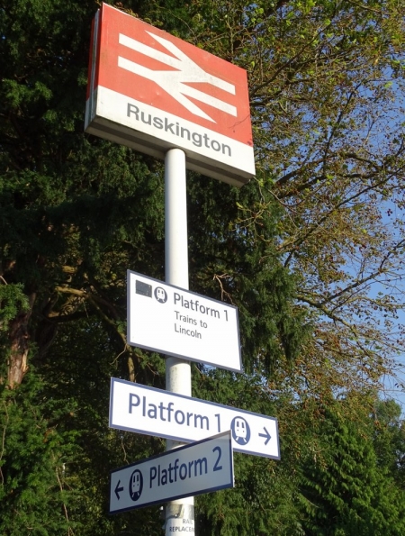 Ruskington railway station