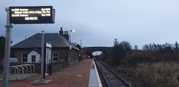 Scotscalder railway station