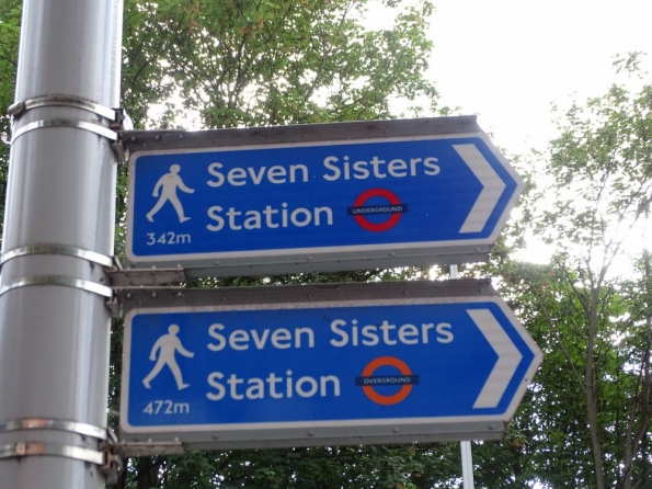 Seven Sisters railway station