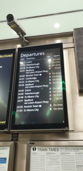 St Pancras railway station