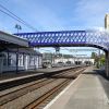 Refurbished bridge at Stirling railway station