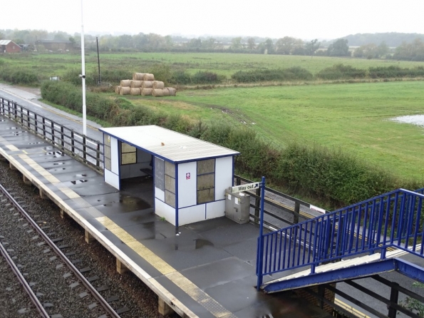 Teesside Airport railway station