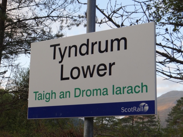 Tyndrum Lower railway station
