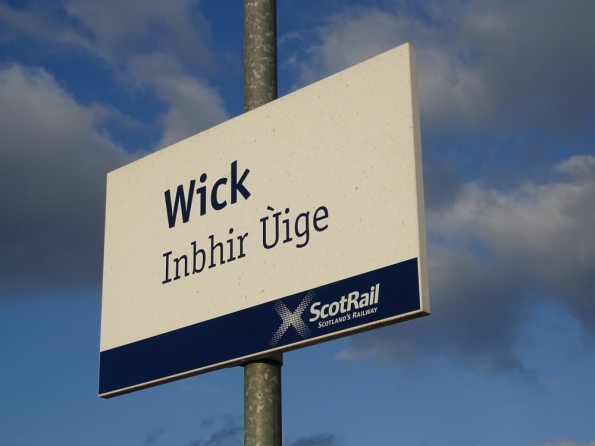 Wick railway station