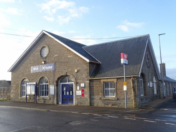 Wick railway station