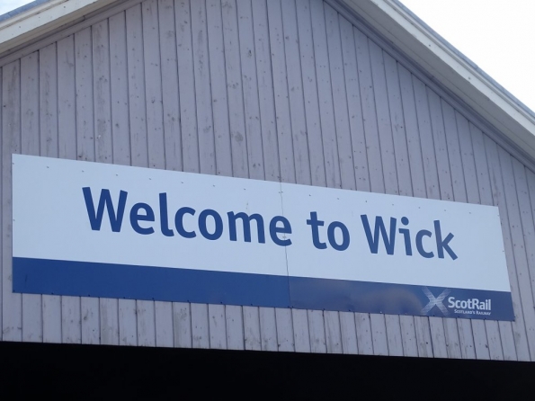 Wick railway station