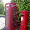 Red telephone box at Killearn