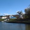 Falkirk Wheel from Forth and Clyde Canal