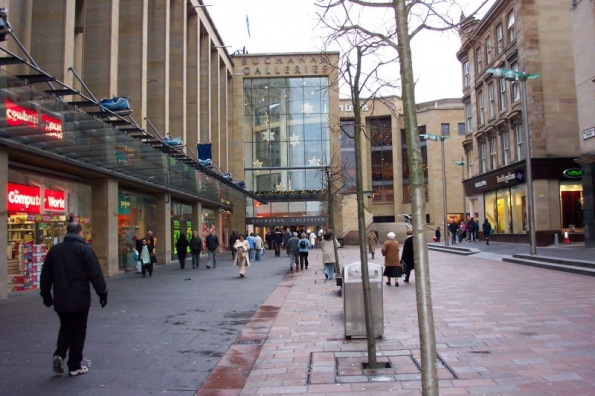 Buchanan Galleries from Sauchiehall Street