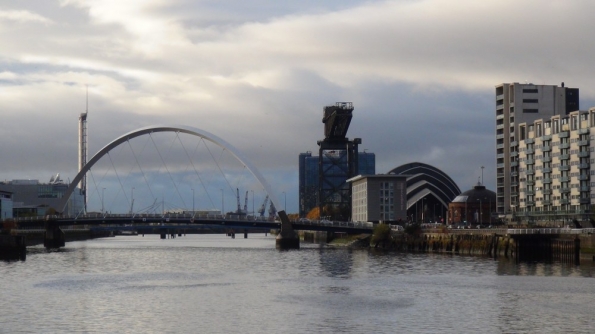 Clyde Arc and Finnieston Crane