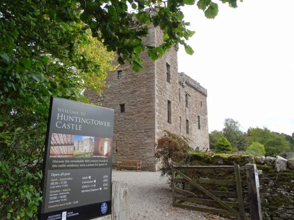 Huntingtower Castle