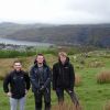Start of climbing Snowdon with James and Shaun